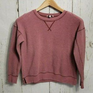 American Eagle Outfitters Crewneck Reverse Sweatshirt